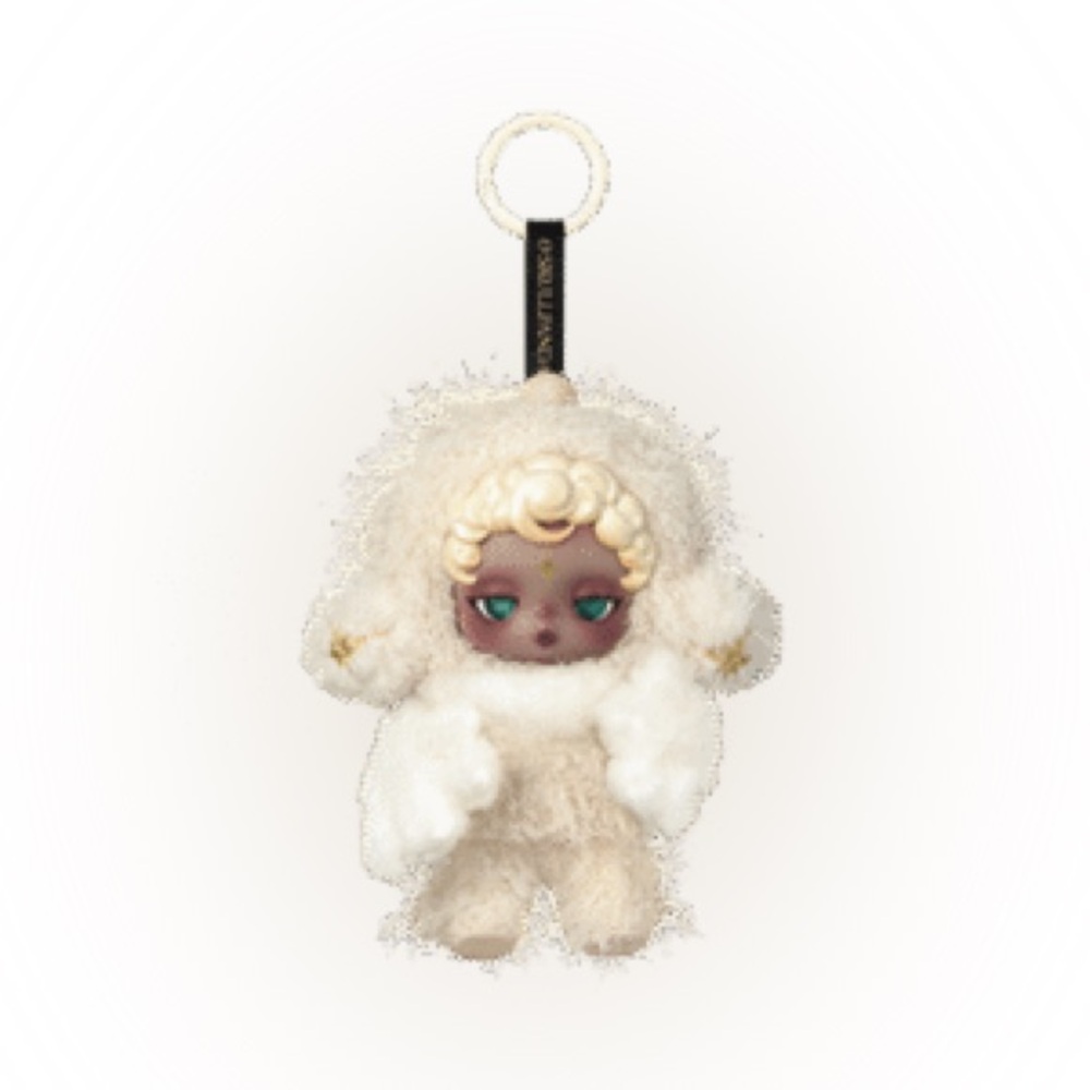SANDMAN SAND MAN you found me skullpanda plush pendant spooky halloween